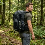 Mochila de Montaña CORHEILIN ATMOSAG 40L – Stealth Black - Imagen 2