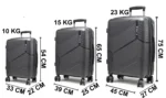 MALETA VIVALDI SET DE 3 PIEZAS - Imagen 3