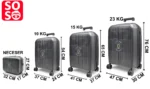 MALETA BOMVOYAGE SET DE 4 PIEZAS - Imagen 5